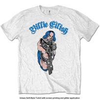 Billie Eilish BOWTSP01LW01 T-Shirt, White, Medium L