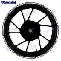 For Honda CBR300R CBR 300R Motorcycle 17 Inch Front And Rear Wheel Stripe Sticker Wheel Decal Decorative Reflective Rim Stickers