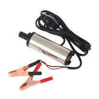 Small Electric Fuel Transfer Pump 12V 24V Dc Diesel Pumping Dispenser Lightweight Portable Clamp Models Self-Priming Type 12V