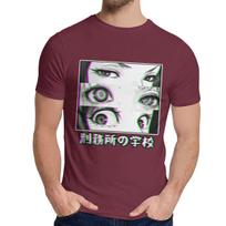 Fashion Prison School Eyes Sad Japanese Anime T Shirt 3XL