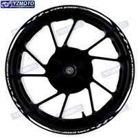 For HONDA CBR650F CBR 650F Motorcycle 17 Inch Front And Rear Wheel Hub Sticker Waterproof Reflective Rim Stickers Decal