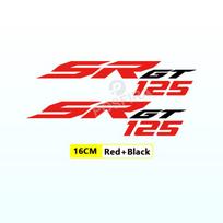 POSFIRA Motorcycle Stickers Vinyl Decals for Aprilia SR GT 125 Accessories SRGT 125 2022-2025 2024 Scooter Graphics Logo Emblem