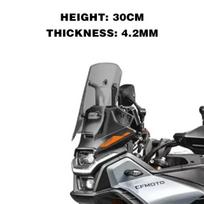 for CF MOTO 450MT Windshield Motorcycle Front Windscreen for CFmoto MT450 Windshield MT 450 2024 Parts