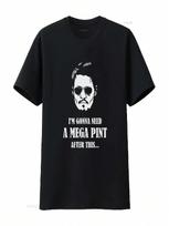 Mega PinT T Shirt Johny Depp Court Funny Justice For BEST PRICE Vintage Washed Streetwear Comfortable Fashion S įvairiaspalvis