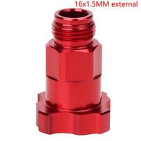 No-Clean Spray Paint Bottle Adapter, Red Quick Connector for Spray Gun