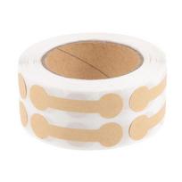 500pcs Jewelry Labels Self Adhesive Price Dumbell Tags Necklace Ring Labels Paper Jewelry Accessories DIY Display Tool ruda