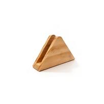 Log Color Triangular Tissue Creative Tissue Box Desktop Vertical Commercial Coffee Shop Wooden Tissue Holder