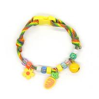 Fashion Colorful Pet Braided with Bells Cat Puppy Collar Adjustable Pet Neck Rings Chihuahua