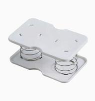 Automatic Lifting Spring Tissue Holder, Stable Tissue Storage Dispenser, Multi-scenario Tissue Box Organizer for Daily Spaces