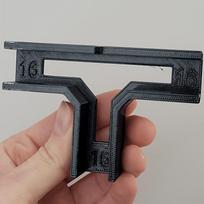 Wooden T-Shaped Right Angle Bracket, Thickened 90° Fixing Support, Easy Install Durable for Furniture Cabinet Shelf Woodworking