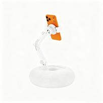 Foldable Plush Phone Holder Rotatable Car Sofa Bed Lazy Holder For Mobile Tablet Pillow Stand Adjustable For Reading On Bed balta