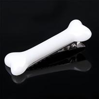 1Pc Creative Bone-Shaped Dog Hair Clip, Fashion Pet Hair Barrette, Adorable Doggy Styling Accessory, Practical Grooming Tool balta