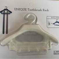 1pc Plastic Innovative Mini Hook for Holding Toothbrushes, No Drilling Required for Bathroom Storage balta