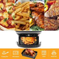 Practical-10.4L Reusable Silicone Air Fryer Liners For Ninja AF500 Silicone Liners Air Fryer Accessories juoda