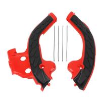 Enduro Motocross Frame Protect Cover Side Guard  Accessories For BETA RR RS RR-S 125 200 250 300 350 390 430 450 498 2020-2023 raudona