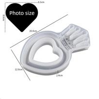 Oval/square/Love Photo Frame Silicone Mold Crown Design epoxy resin mold  Handmade Art Style 2