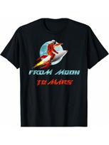Astro-Mix Celestial Laughter And Interstellar Mars Shuffle T-Shirt S įvairiaspalvis