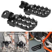 For 2008-2025 KTM 690 Enduro R 690 SMC R Footpegs Footpeg 20mm Lowering Footrests for Husqvarna 701 Enduro 701 Supermoto 16-25 China Mainland