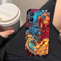 Dragon Tiger Wolf Phone Case For VIVO V60 V50 V40 LITE S1 V17 V20 SE V21 V23 V23E V25 V25E V27 V27E V29 V29E V30 Case Cover Capa VIVOS1