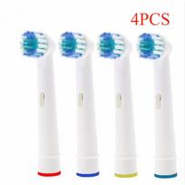 4pcs/pack Replacement Electric Toothbrush Heads For Braun Round Head balta