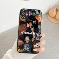 UK Drill Rapper Central Cee Phone Case For IPhone 14 11 12 13 Mini Pro Max 8 7 Plus X XR XS MAX Translucent Matte Cover For iphone 14pro max