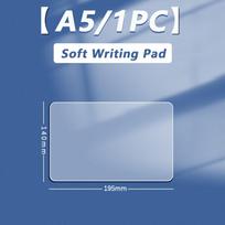 Soft PP Office Desk Mat A2/A3/A4/A5/16K Transparent Writing Backing Board Waterproof Drawing Mat Students