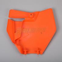 Cross Motorcycle Accessories Flat Mask Dirt Bike Number Holder Shield for KTM EXC XC SX 125 To 500 Motocross Enduro Spare Parts oranžinė