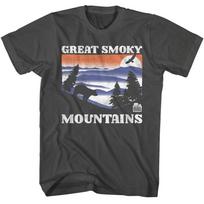 Great Smokey Mountains Bear And Mtns Dark Smoke Brands  Children's T-shirt 150
