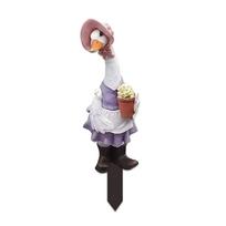 Acrylic Animal Yard Stake Duck Figure for Garden and Home Decoration Flat 2D Outdoor Ornament for Lawn Pathway Patio
