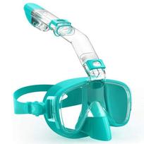 Adult Full-Dry Anti-Fog Waterproof Diving and Snorkeling Mask One Size