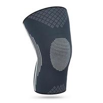 Unisex Silicone Spring Sports Knee Pads for Stability and Patella Support in Running, Cycling, and Mountaineering. Small