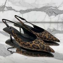 Madingi Seksualūs Moteriški Žemakulniai Smailianosiai Siurbliai Leopardinis Raštas Katinėlio Kulniukas Madingi Basutės Atviru Pirštu Aukštakulniai Batai 34 leopardo rašto spalva