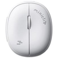 Sanwa Mini Portable Bluetooth 5.2 Silent Mouse balta
