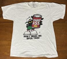 Vintage Udamon The Outhouse Trashman Can Of Whoop Ass Shirt Large 90s 00s Unisex T-Shirt S