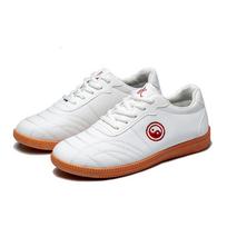 Kung Fu Sneakers Tai Chi Shoes Soft Texture Cowhide Cowhide Cowhide Sole Genuine Leather Martial Arts Casual Shoes Men'S Practice Shoes High 37