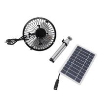 Solar Panel Powered Fan 10W Solar Exhaust Fan Eco Friendly High Efficiency Portable Quiet  with Stand for Chicken Coop