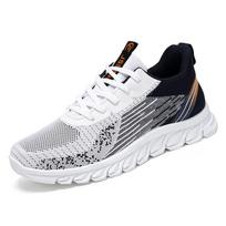 Men's New Arrival Breathable Sneakers - Odor-Resistant Running & Casual Sports Shoes Size 40 tamsiai mėlyna spalva