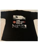 Rare Goo Goo Dolls Band Concert Black TShirt Casual Roundneck Slightly Stretchy Regular Fit Printed Pattern Unisexs Favorite S