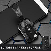 Skirtas VW golf 7 GTI POLO T-Cross T-Roc touran Tiguan Skoda Octavia Rapid kodiaq Fabia Seat Ibiza leon Ateca Arona raktų dėklo dangtelis