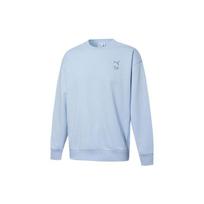 PUMA x Maison Kitsune Unisex Round-neck Sweatshirt Blue Men's 532324-92 XS