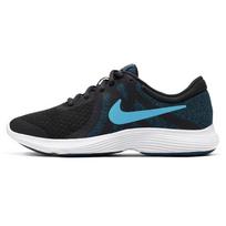 (GS) Nike Revolution 4 Black/Blue Kids' 943309-016 EU 35.5