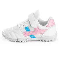 Football shoes summer children Velcro men's girls broken nails training boys breathable non-slip 30