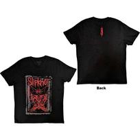 Slipknot Unisex T-Shirt: Dead Effect (Back Print) (Large) S