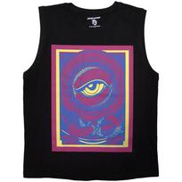 Primal Scream Unisex Tank T-Shirt: Psychedelic Eye (Black) (X-Large) S