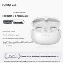 Sennu Z60S Bluetooth Air-Bone Conduction Sports Ear-Clip Headphones