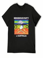 Indigenous Party Of Australia T-Shirt Luxury T-Shirt Topping Graphic Shirts Man T Shirt unisexs Graphic T-Shirts Hip Hop S įvairiaspalvis