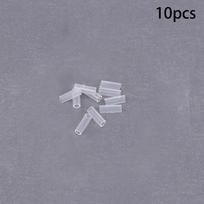 10/20/50Pcs Bead Anti-lost Chain Acrylic Card Protective Cover Pendant Prevent Falling Off Card Chain Accessories 10pcs skaidri