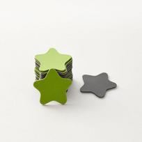20 vnt Star Magnetic Blackboard Lipdukai Šaldytuvo Magnetas Vaikų Lenktynių Magnetas žalia