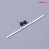 Submersible Pump Rotor Replacement Shaft, 2.5mm/3mm/3.5mm/4mm/5mm Ceramic Design, 1pc