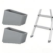 2/4pcs Step Ladder Feet Covers Versatile Ladder Leg Covers Non-Skid Ladder Pads Rubber Foot Pad Insulating Foot Sleeve